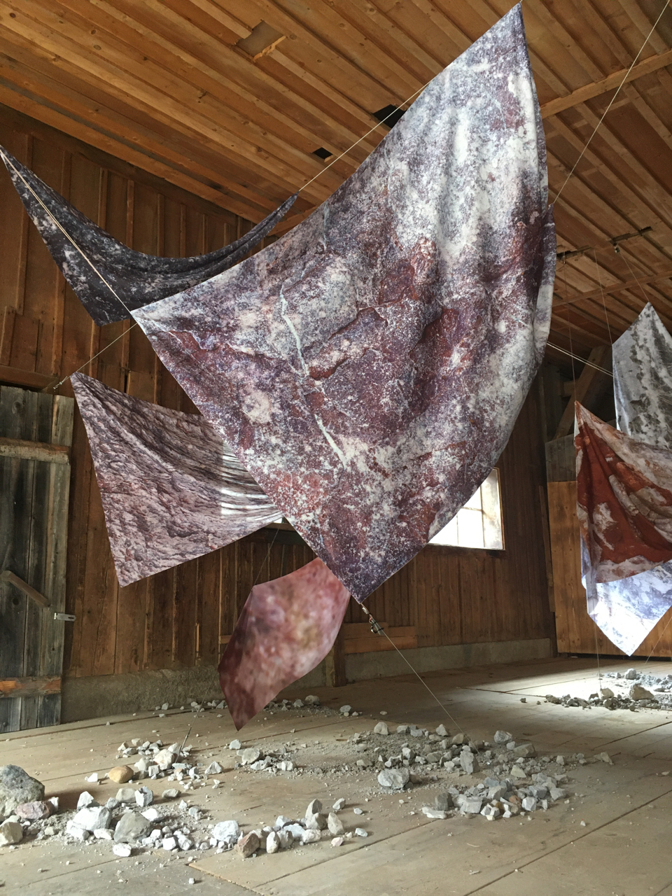 Rieseln - Multimediainstallaion