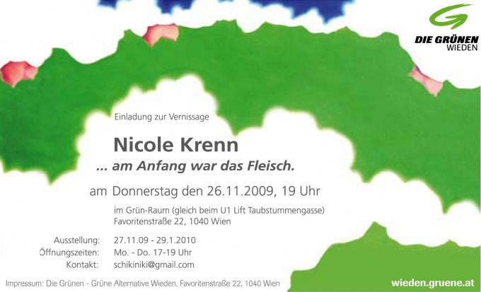 Am Anfang war das Fleisch - Nicole Krenn